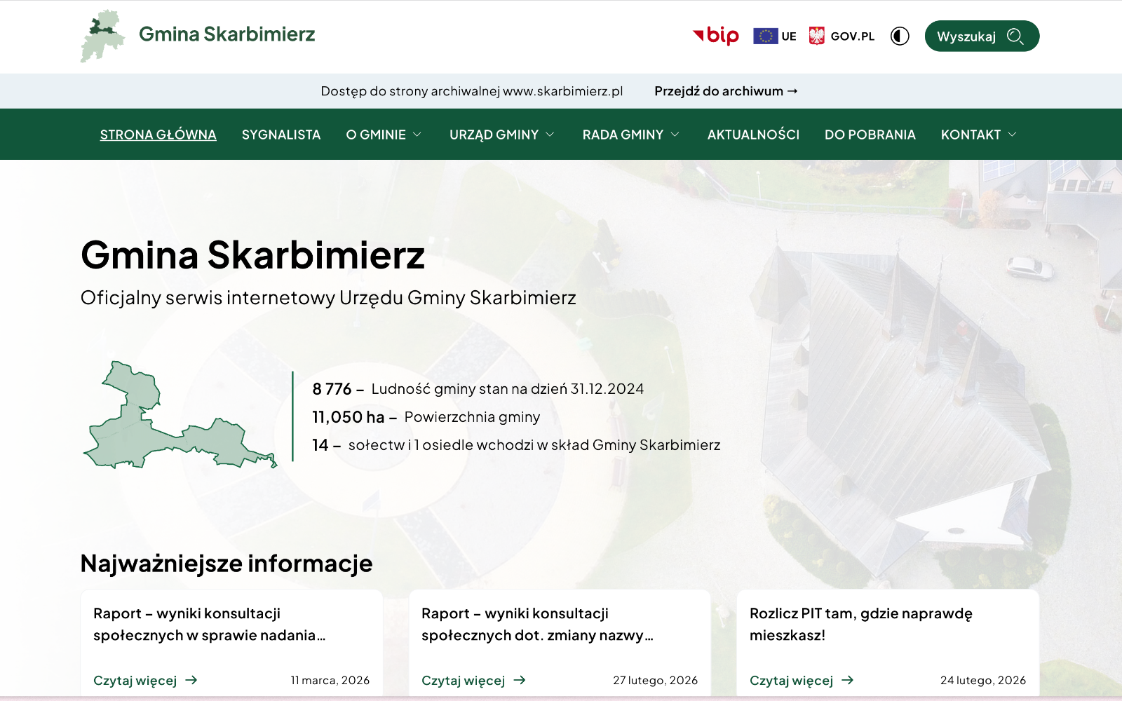 Podgląd: Urząd Gminy Skarbimierz